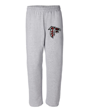 Falcons Football Open Bottom Sweatpants Design 5