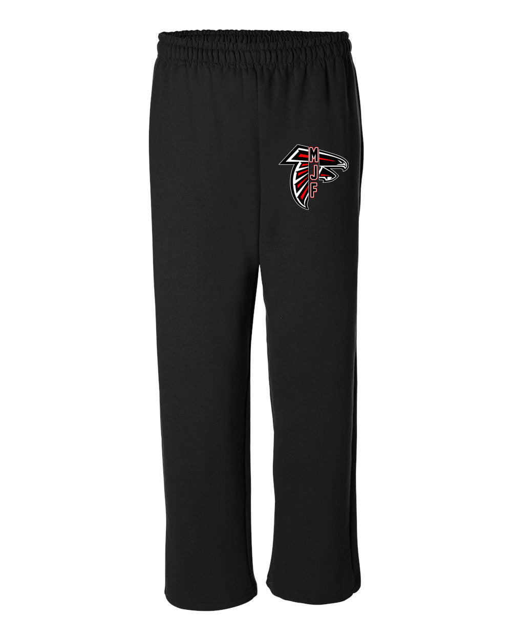 Falcons Football Open Bottom Sweatpants Design 5