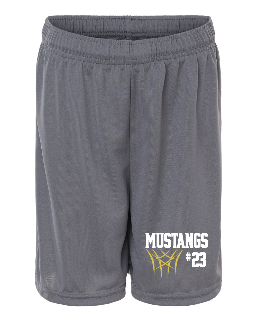 Mustangs Basketball Design 8 Performance Shorts