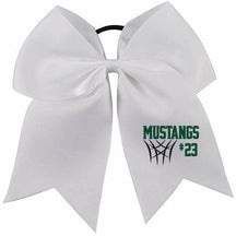 Mustangs Basketball Bow Design 8