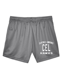 Clifton E. Lawrence Ladies Performance Shorts Design 3