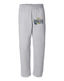 Pope John Cheer Design 7 Open Bottom Sweatpants