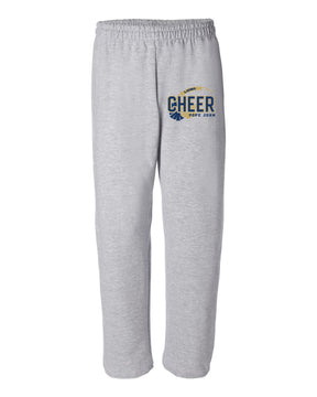 Pope John Cheer Design 7 Open Bottom Sweatpants