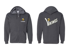 Vernon design 12 Zip up Sweatshirt