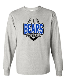 Bears Football Long Sleeve Shirt Design 1