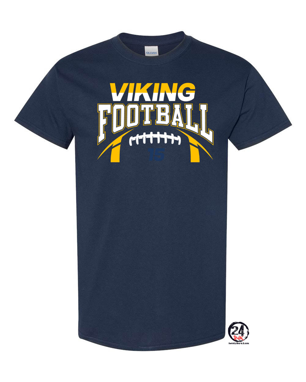 Viking Football Design 8 T-Shirt