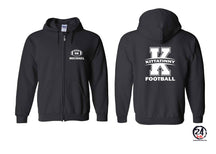 KHS Football Design 12 Zip up Sweatshirt