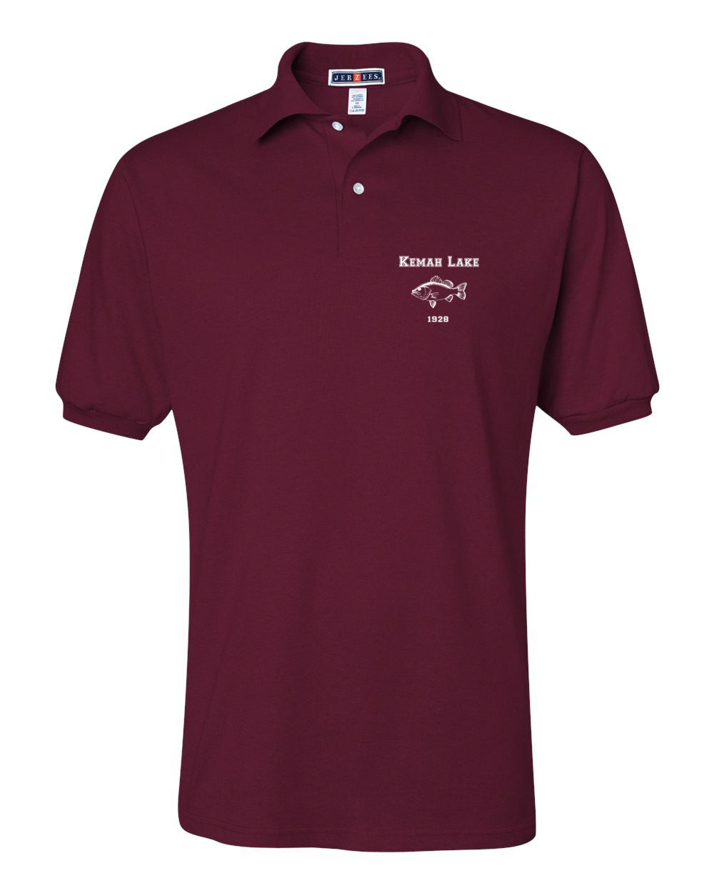 Kemah Lake Polo T-Shirt Design 2