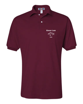 Kemah Lake Polo T-Shirt Design 2