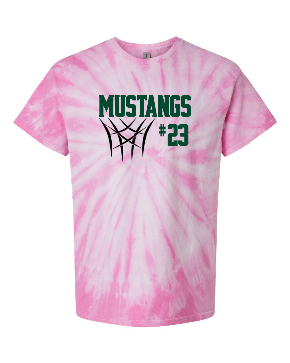 Green Hills Basketball Tie Dye t-shirt Design 8