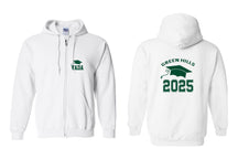 Green Hills design 2025 1 Zip up Sweatshirt