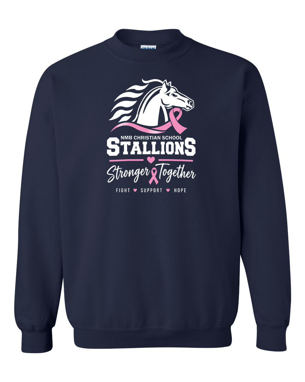 NMB Christian School October Eevnt Non Hooded Sweatshirt Design 5