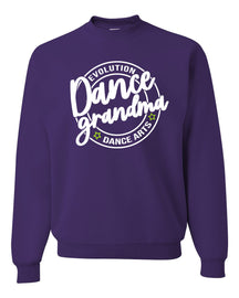 Evolution Dance Arts  non hooded sweatshirt Design 7 Grandma