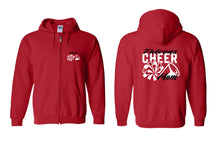 Falcons Cheer Zip up Sweatshirt Design 3