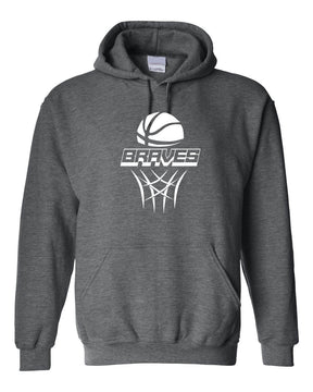 Braves Basketball Hooded Sweatshirt Design 1