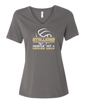 NMB Christian Volleyball V-neck T-Shirt Design 1