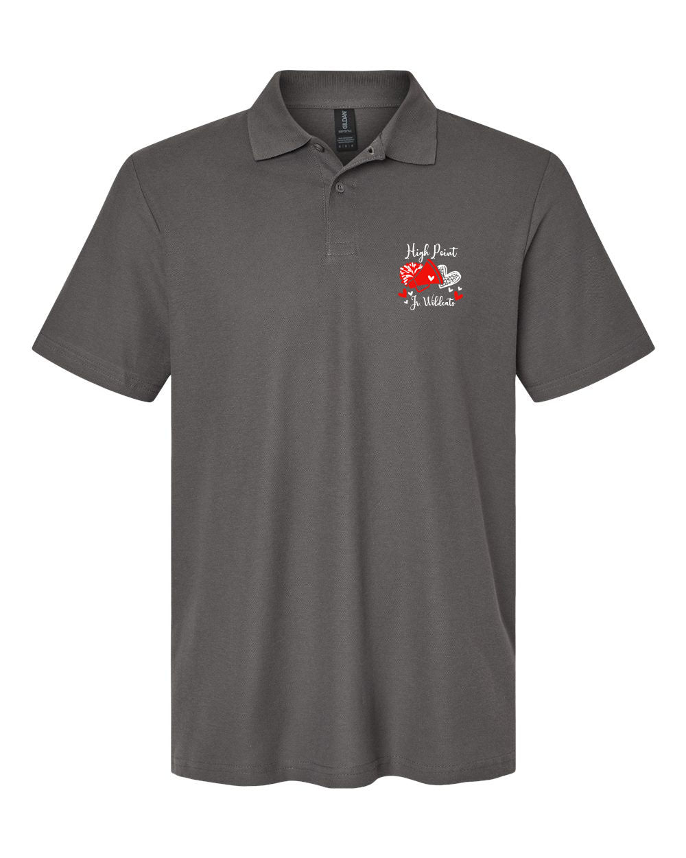 High Point Cheer Design 6 Polo T-Shirt