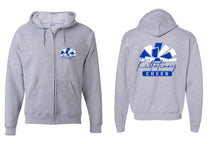 KHS Cheer design 2 Zip up Sweatshirt