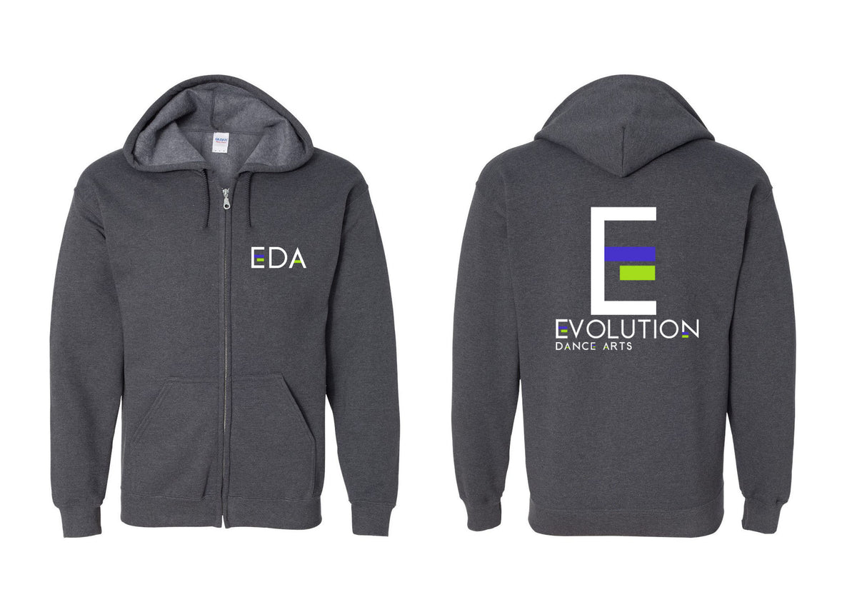 Evolution Dance design 2 Zip up Sweatshirt