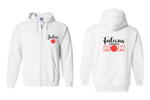 Falcons Cheer Zip up Sweatshirt Design 1