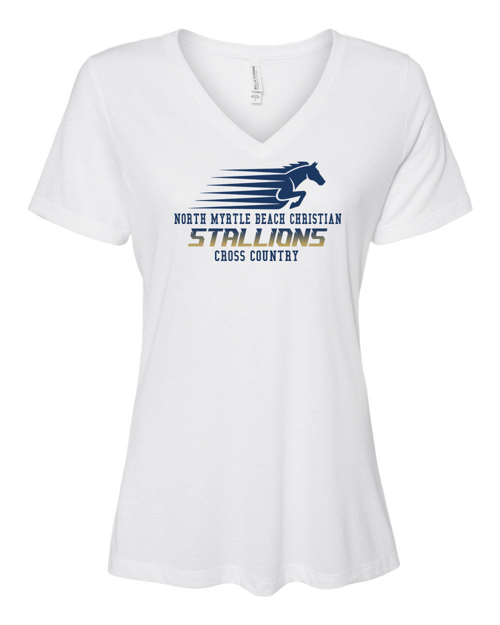 NMB Christian Cheer V-neck T-Shirt Design 1