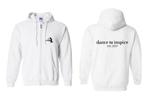 NJ Dance design 20 Zip up Sweatshirt