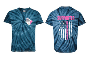 Vernon EMS Breast Cancer Awareness Tie Dye t-shirt