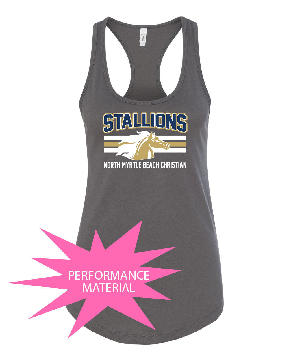 NMB Christian School Performance Tank Top Design 1
