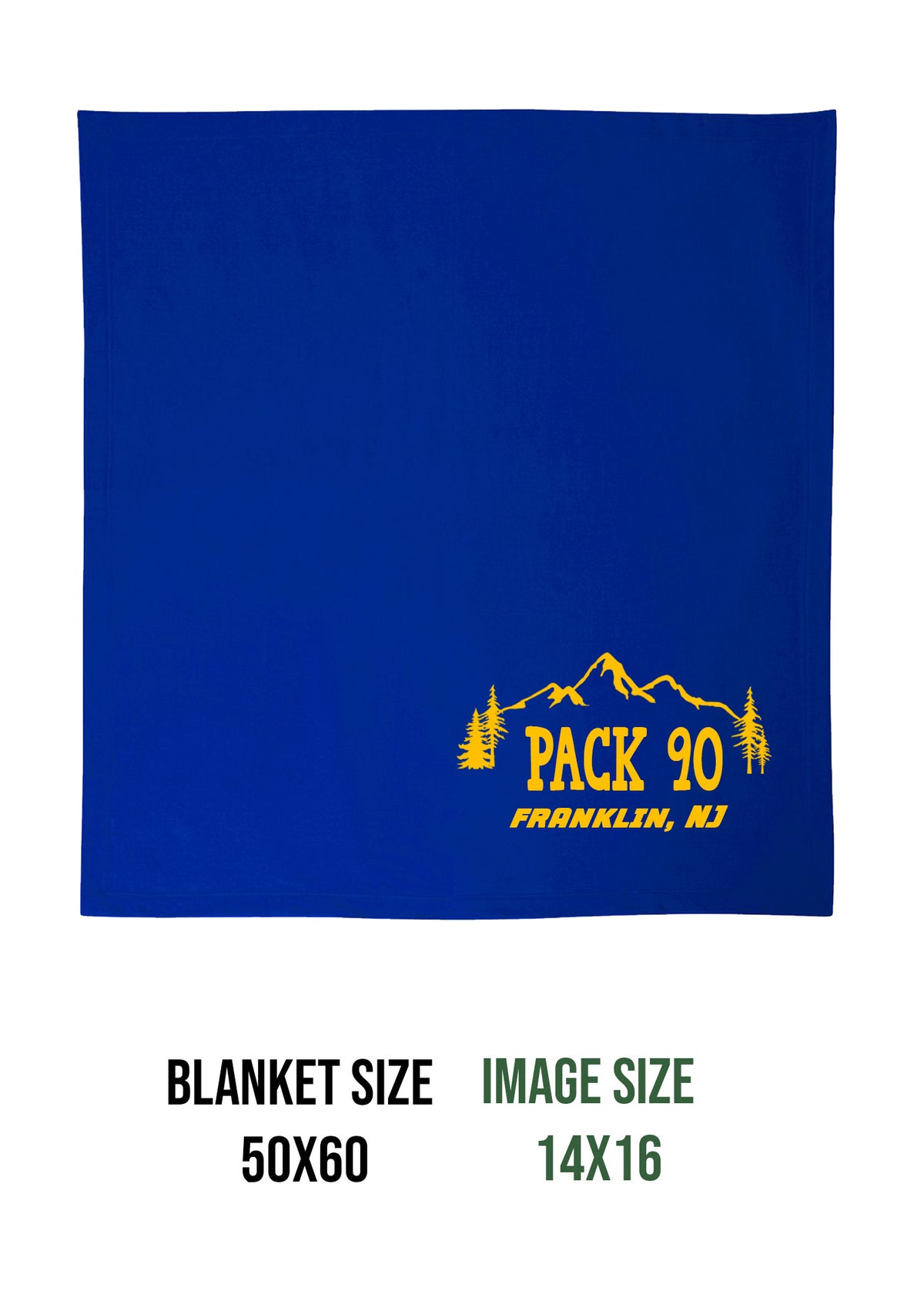 Cub Scout Pack 90 Design 1 Blanket