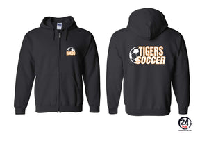 Lafayette Soccer design 2 Zip up Sweatshirt