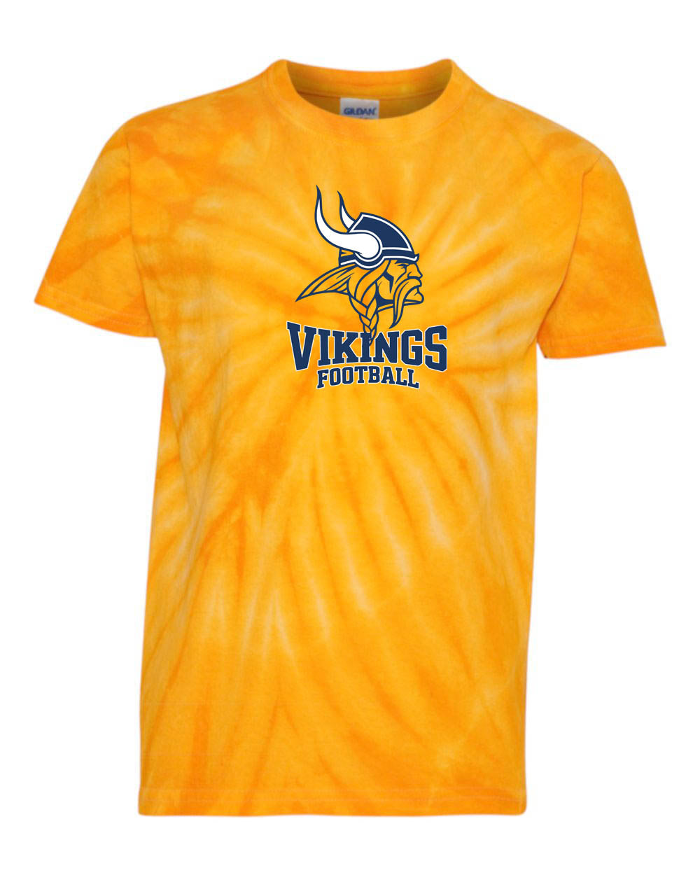 Vikings Football Design 5 Tie Dye t-shirt