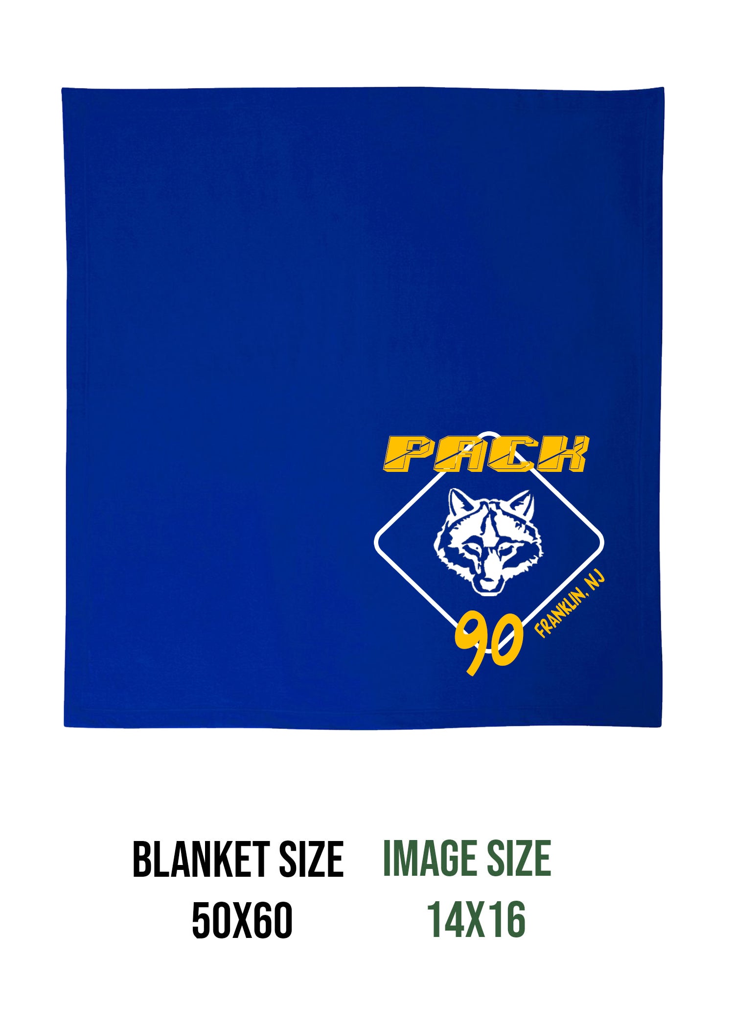 Cub Scout Pack 90 Design 2 Blanket