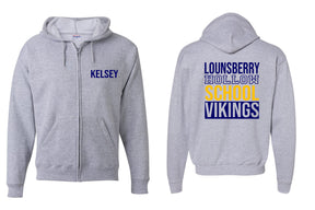 Lounsberry Hollow design 1 Zip up Sweatshirt