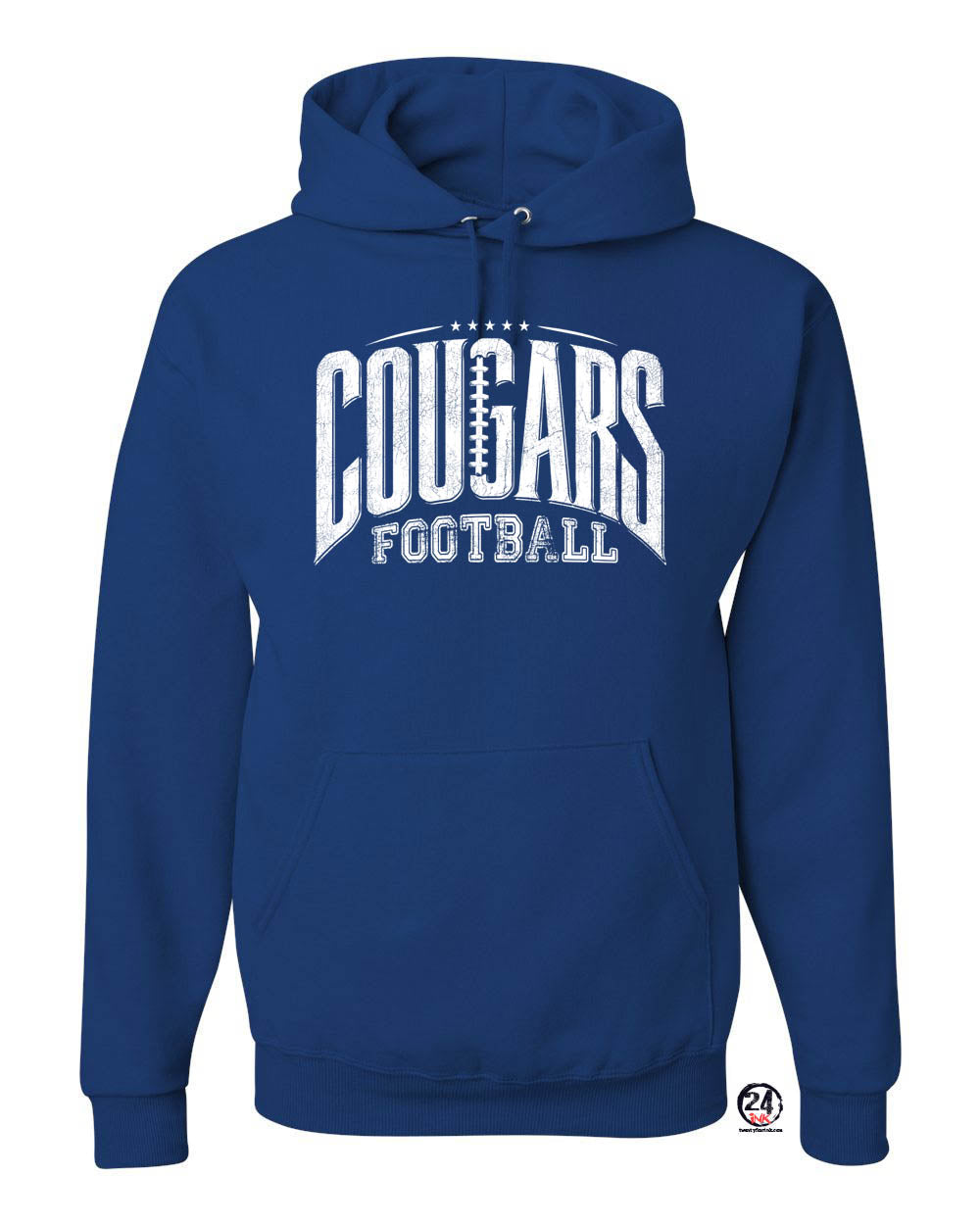 Cougars Football Hooded Sweatshirt Design 1