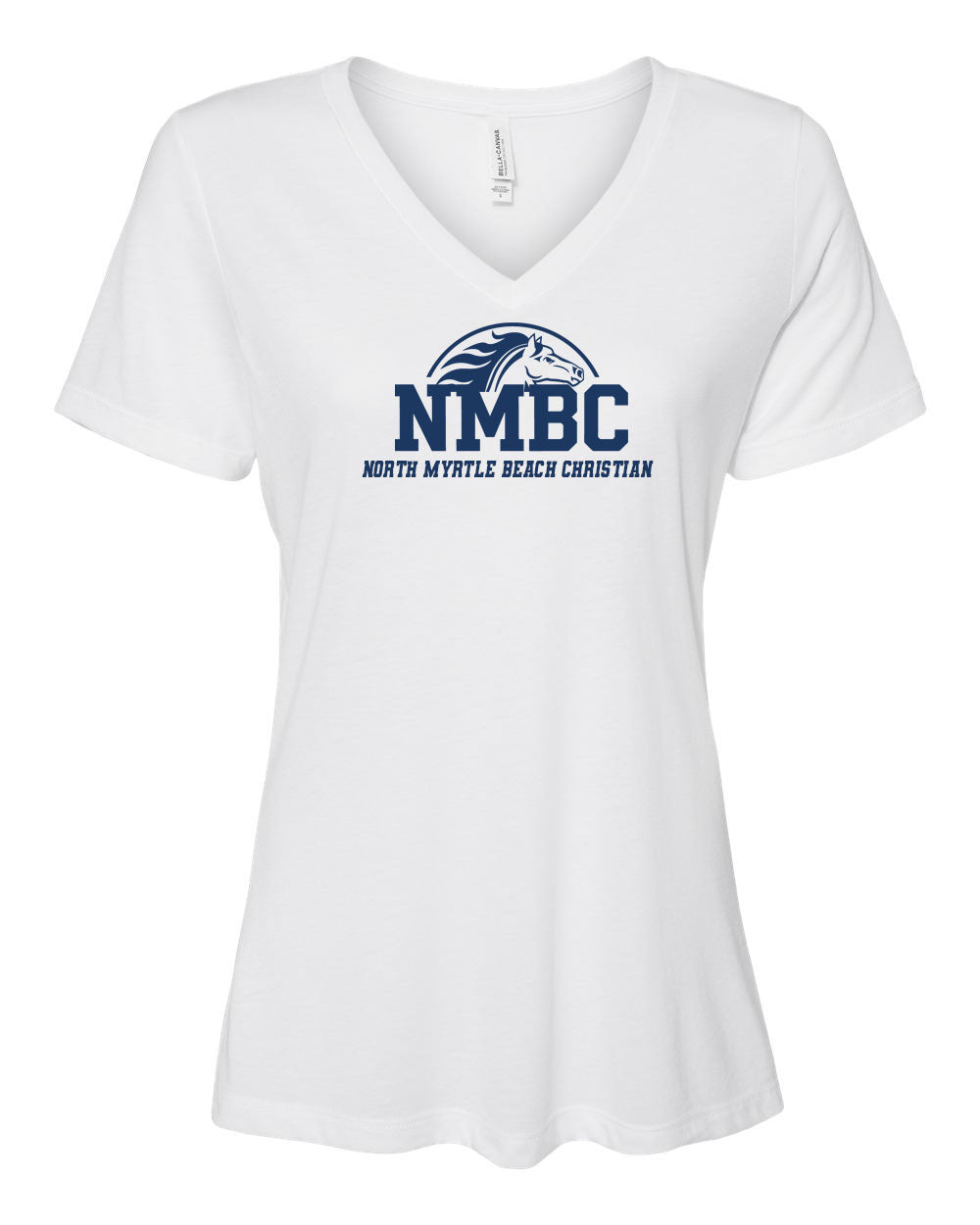 NMB Christian Spiritwear V-neck T-Shirt Design 4