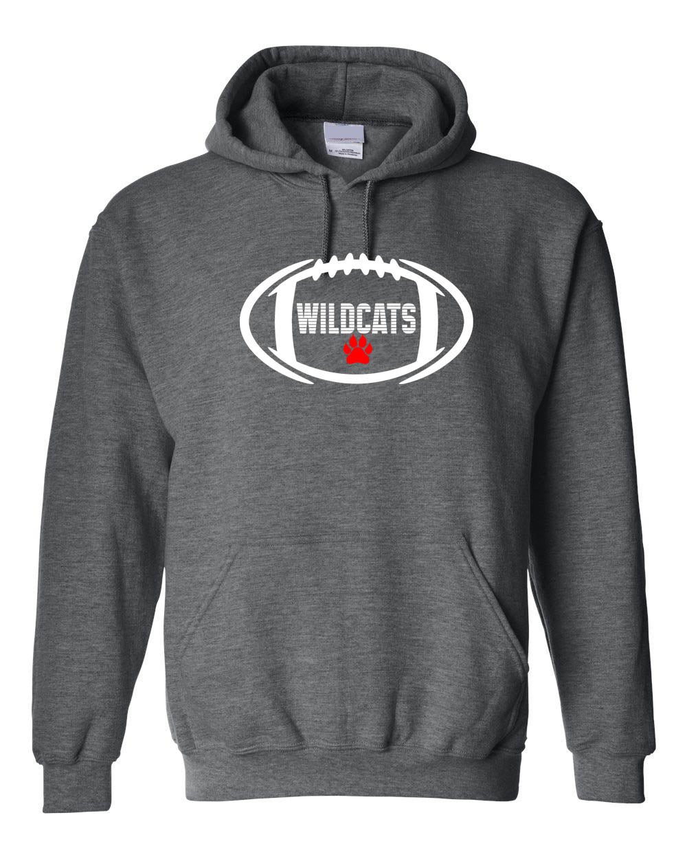 Wildcats Football Hooded Sweatshirt Design 1