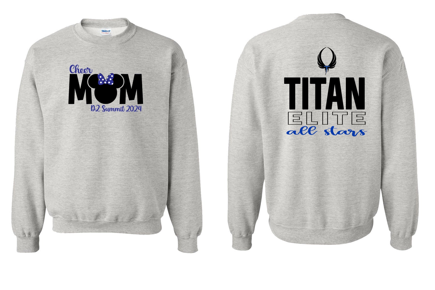 Titan Design Mom non hooded sweatshirt