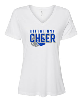 Kittatinny Cheer Design 4 V-neck T-Shirt