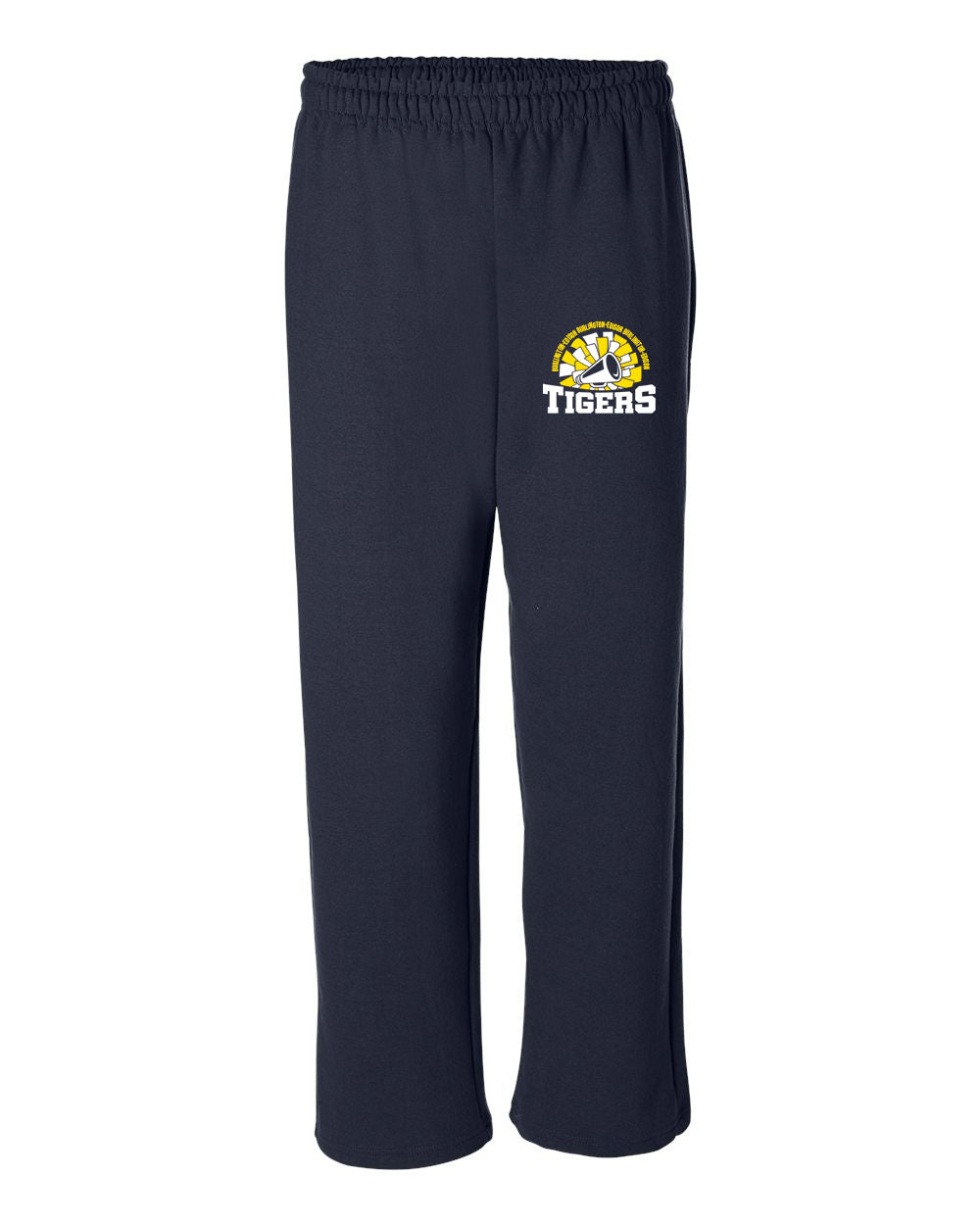 Burlington Edison Cheer Design 4 Open Bottom Sweatpants