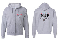 Falcons Football Zip up Sweatshirt Design 4