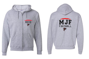Falcons Football Zip up Sweatshirt Design 4
