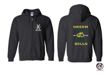 Green Hills Ski Club design 2 Zip up Sweatshirt