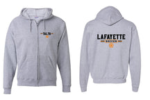 Lafayette Soccer design 3 Zip up Sweatshirt