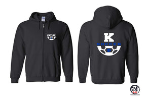 Kittatinny Soccer design 4 Zip up Sweatshirt