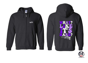 NJ Dance design 23 Zip up Sweatshirt