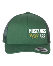 Green Hills Basketball Design 8 Trucker Hat