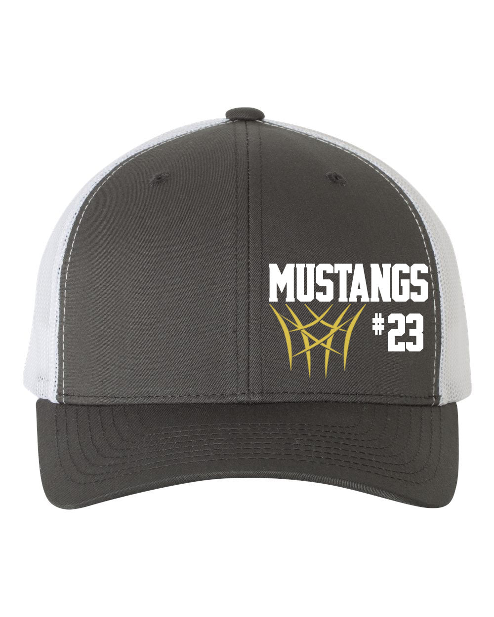 Green Hills Basketball Design 8 Trucker Hat