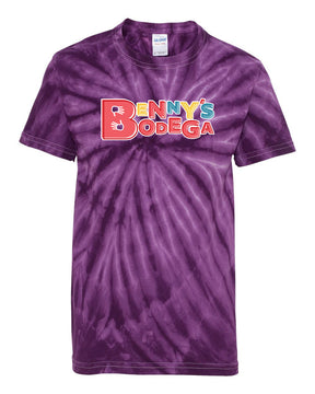 Benny's Bodega Tie Dye t-shirt Design 1