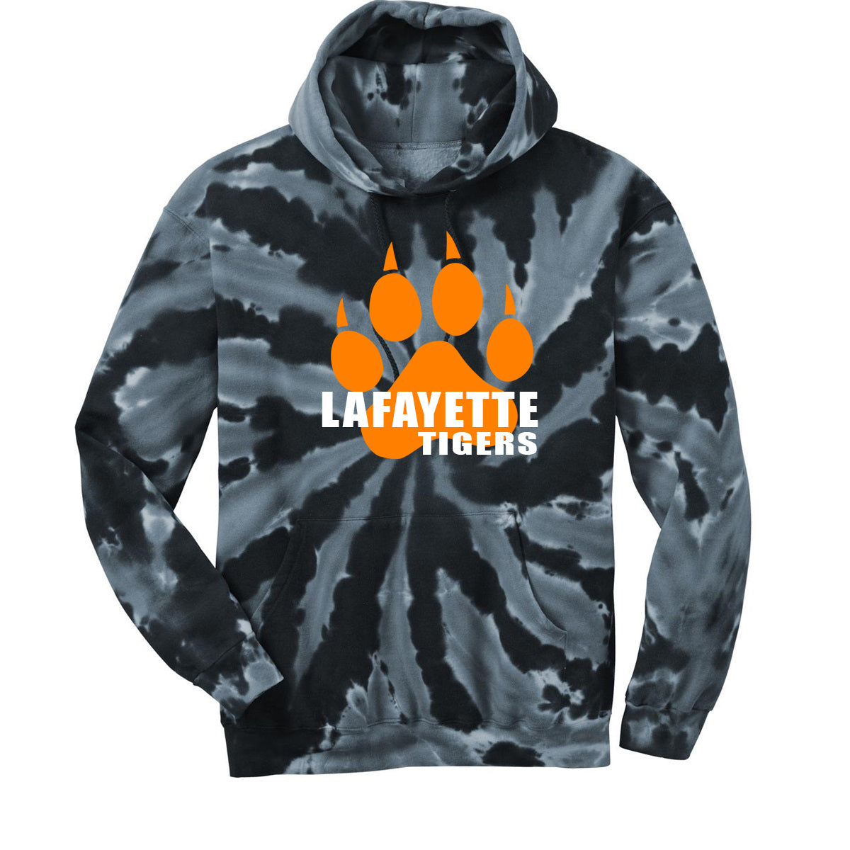 Lafayette Tie-Dye Hooded Sweatshirt Design 7