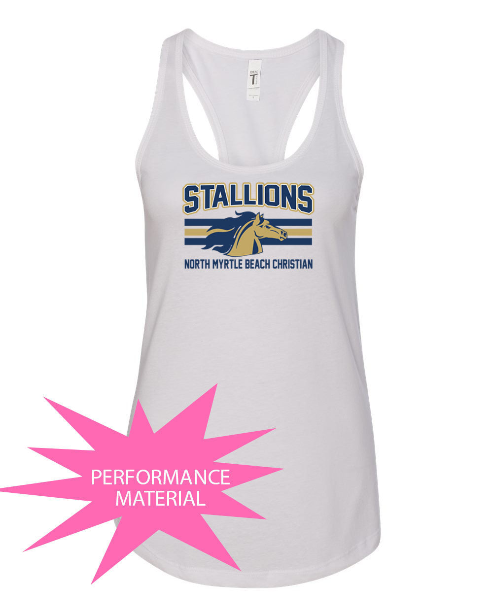 NMB Christian School Performance Tank Top Design 1